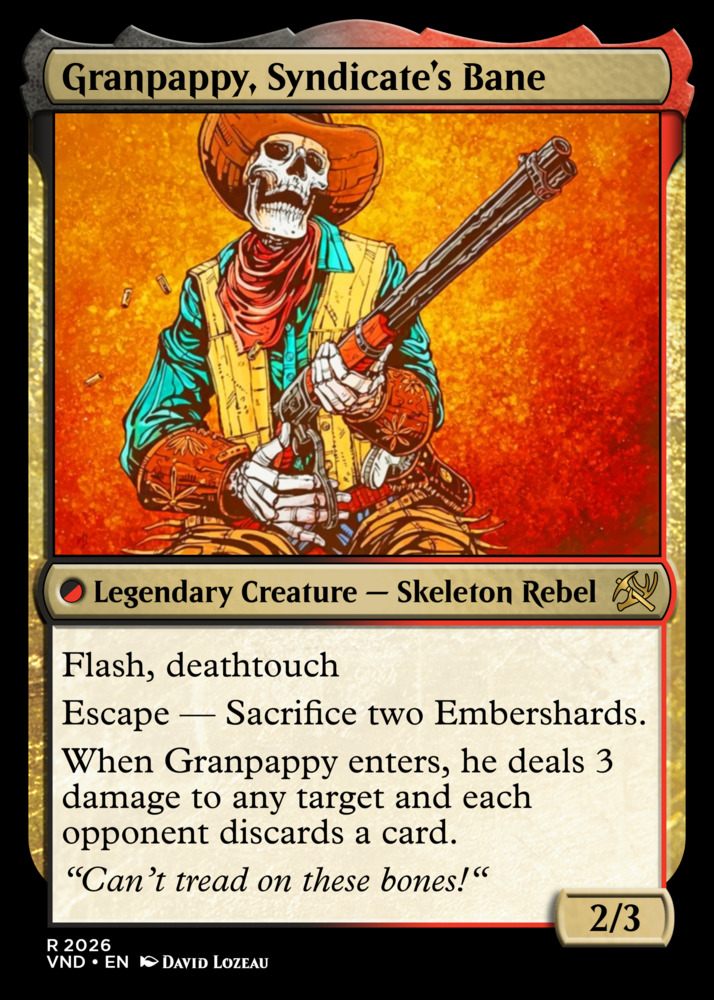 Granpappy, Syndicate’s Bane